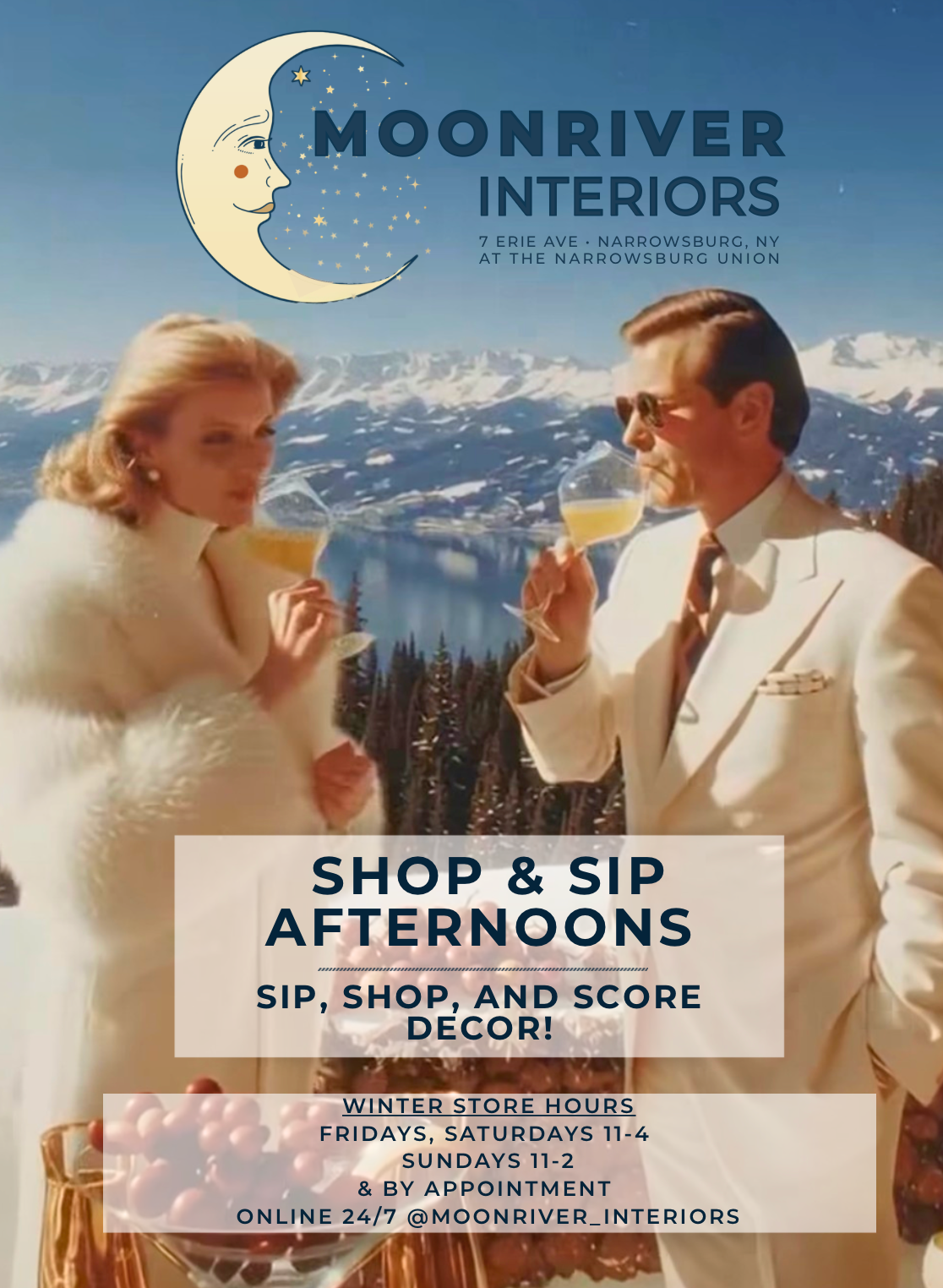 Shop & Sip Afternoons