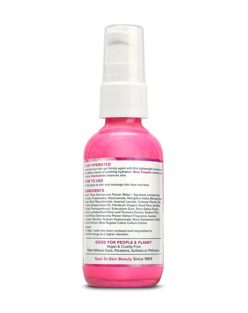 Rosewater Moisturizer 2 oz
