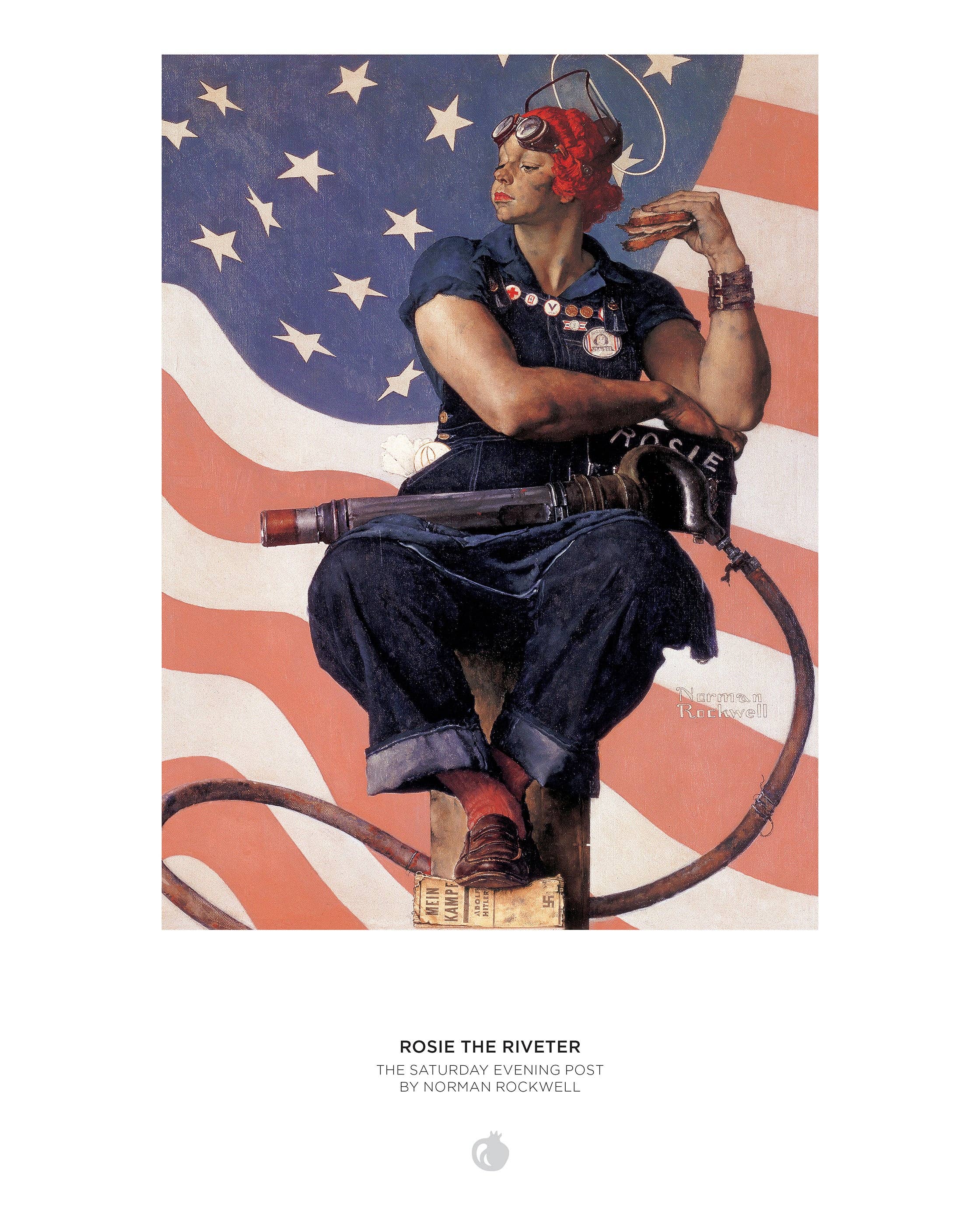 Norman Rockwell: Rosie the Riveter 500-Piece Jigsaw Puzzle