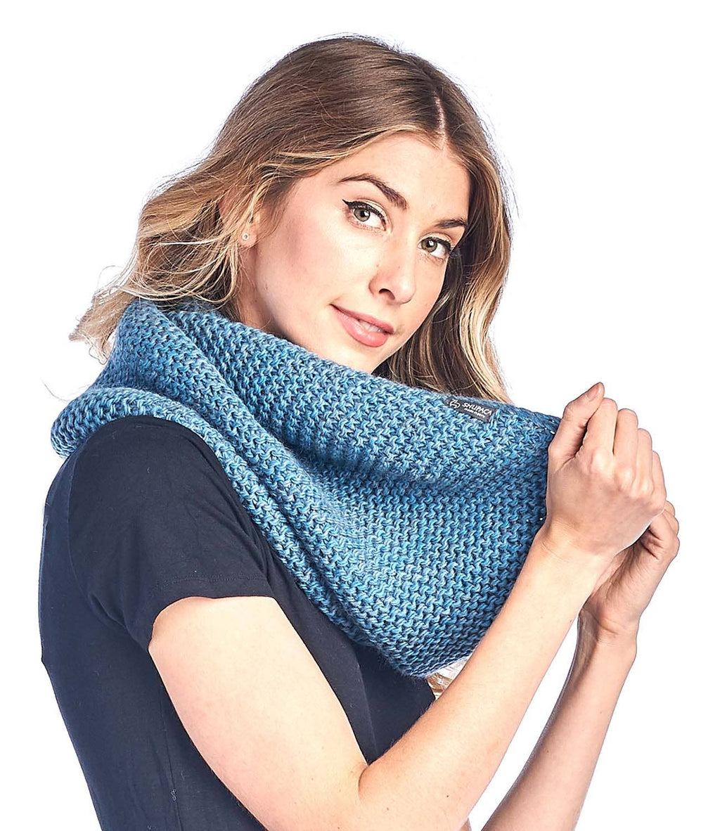 Alpaca Neckwarmer - Highland - Turquoise