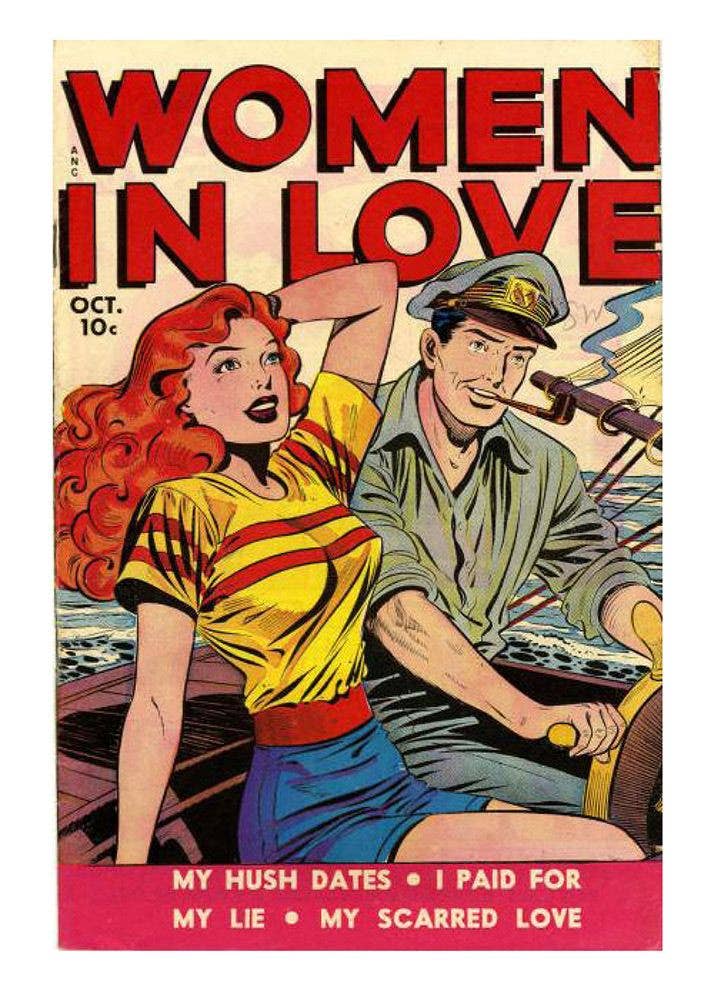 Women In Love Comic Book, October 194