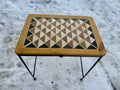 MCM Tile Top Table