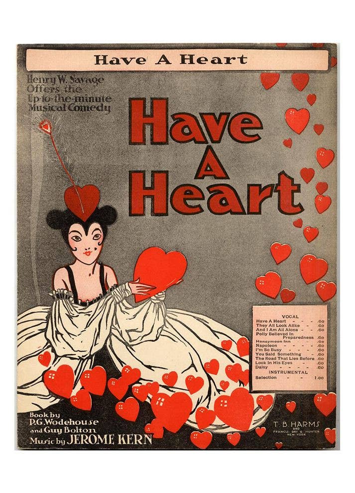 Have A Heart Sheet Music Cover,1916