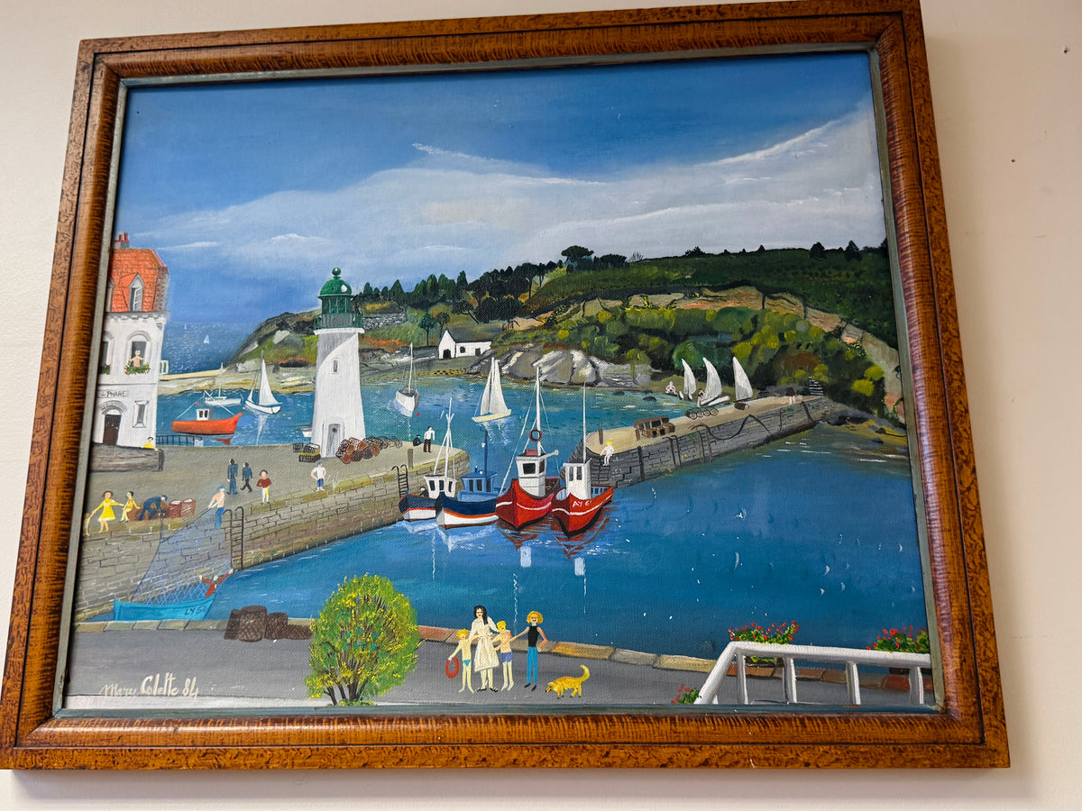 Marie Collette Harbor Painting