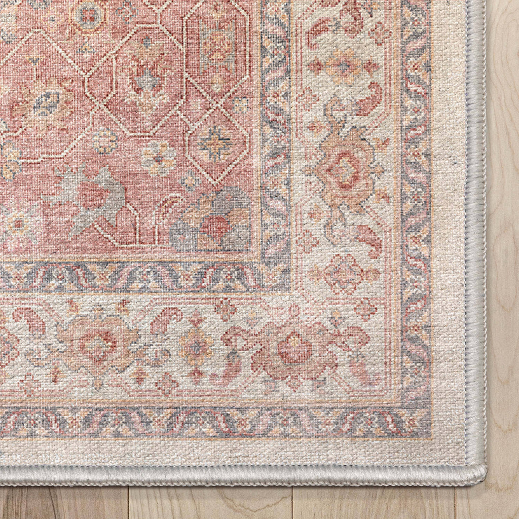 San Marino Botanical Flat-Weave Rug 5'3 x 7'3