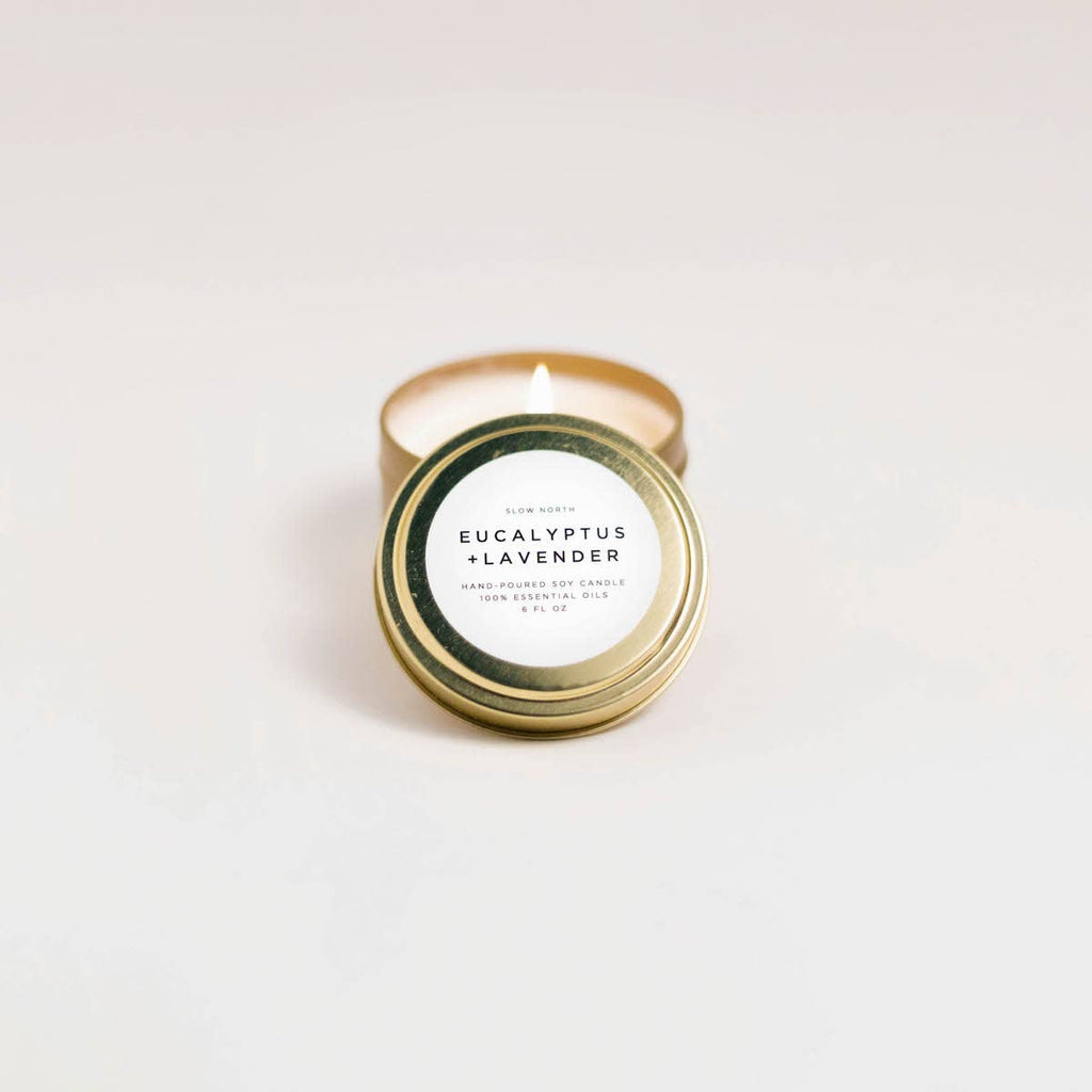 Eucalyptus + Lav Travel Candle