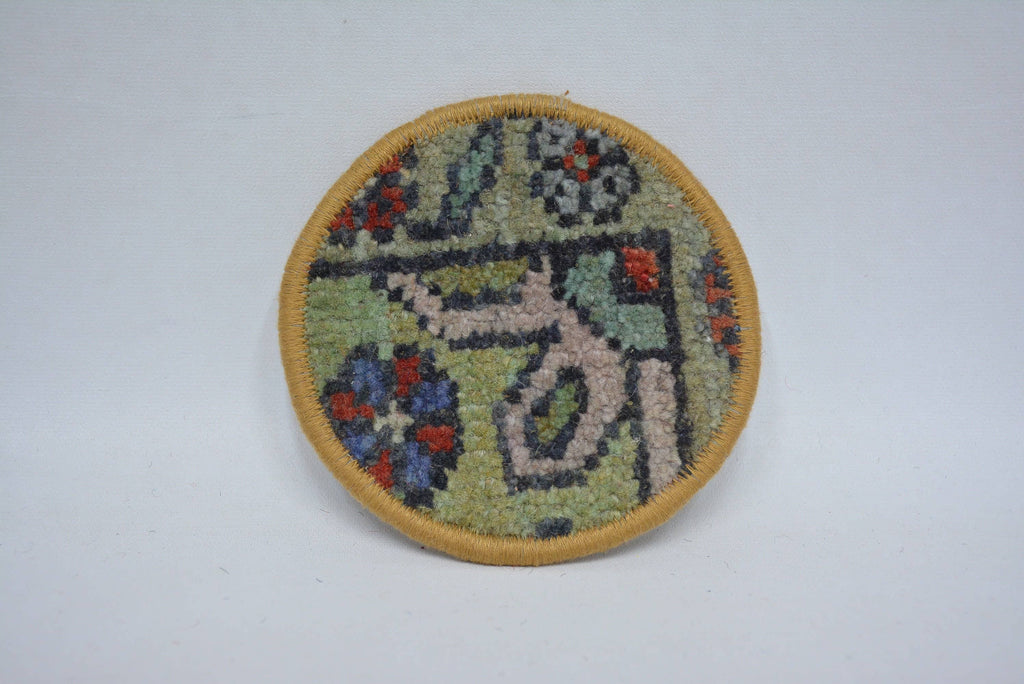 Ethnic Turkish Woven Rug Coaster Gift Set