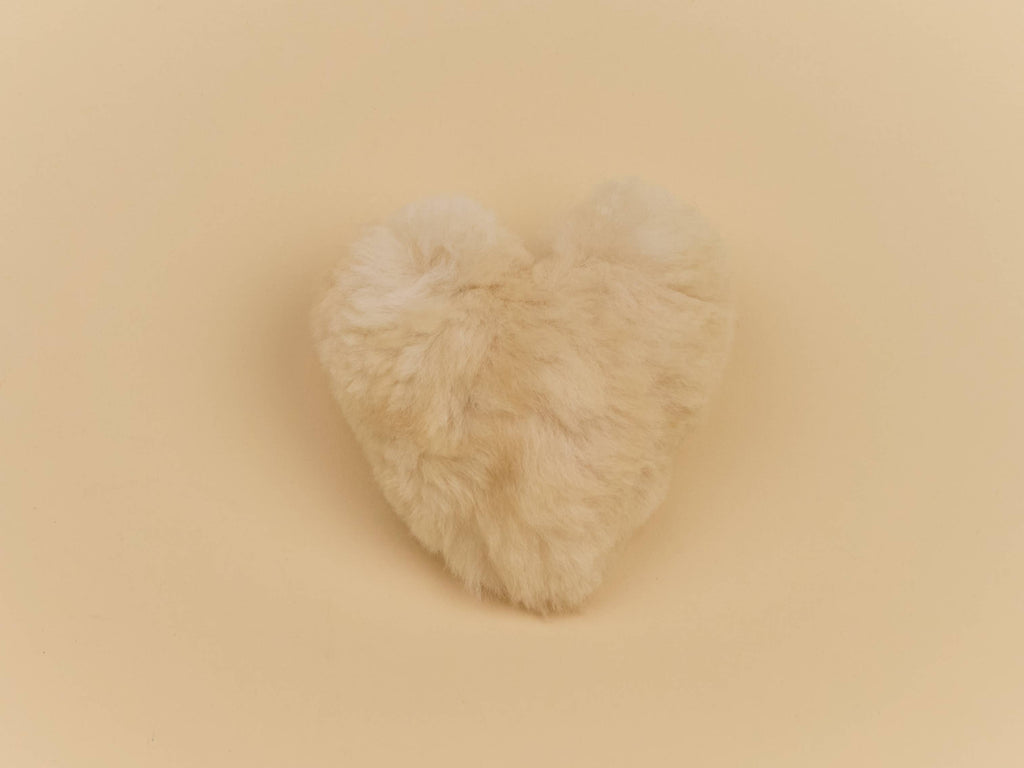 Alpaca Heart Keychain