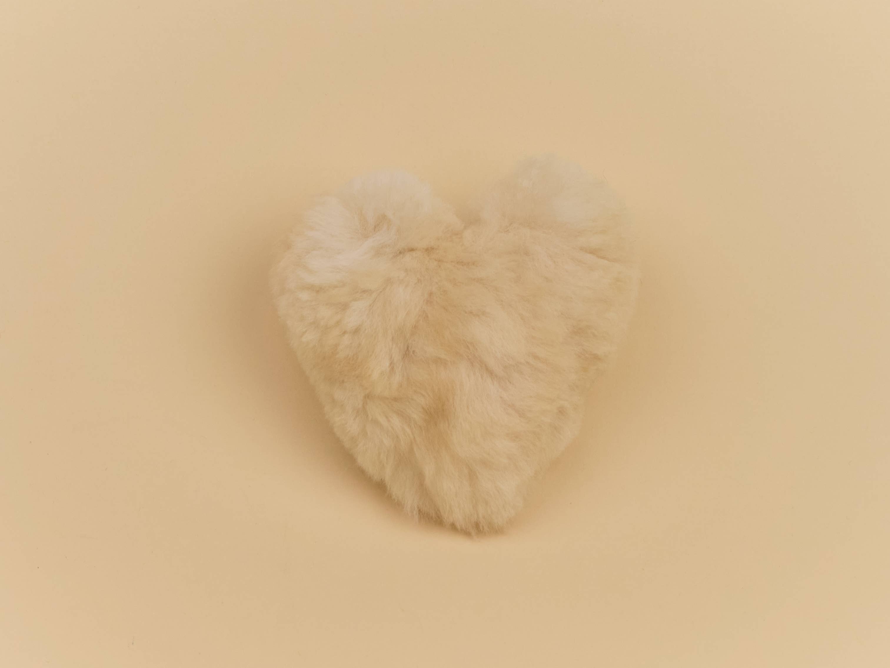 Alpaca Heart Keychain