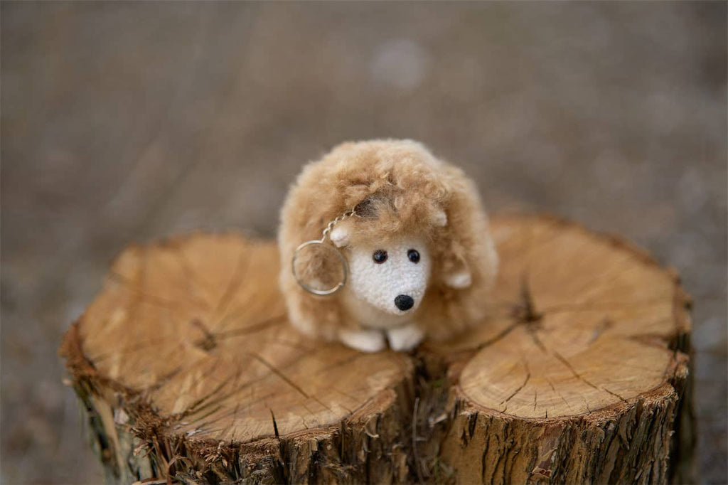 Porcupine Keychain