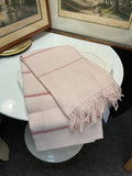 Matouk Baby Alpaca Throw Blanket (Light Pink)