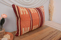 Antique Kilim Patchwork Lumbar Pillow