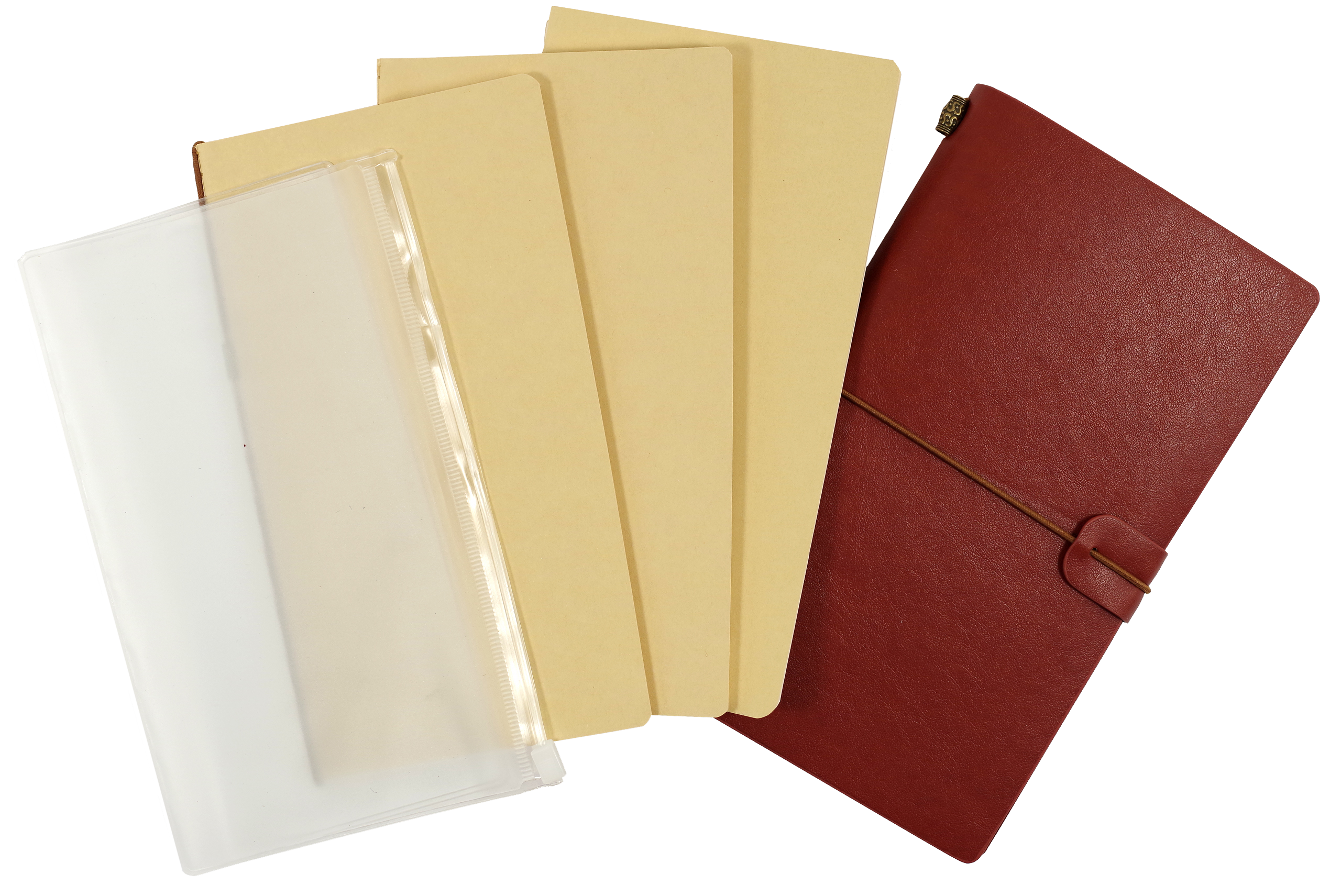 Burgundy Voyager Notebook