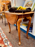 Vintage Queen Anne Style Drop Leaf Table