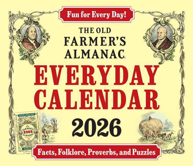 2026 Old Farmer's Almanac Everyday Box Calendar