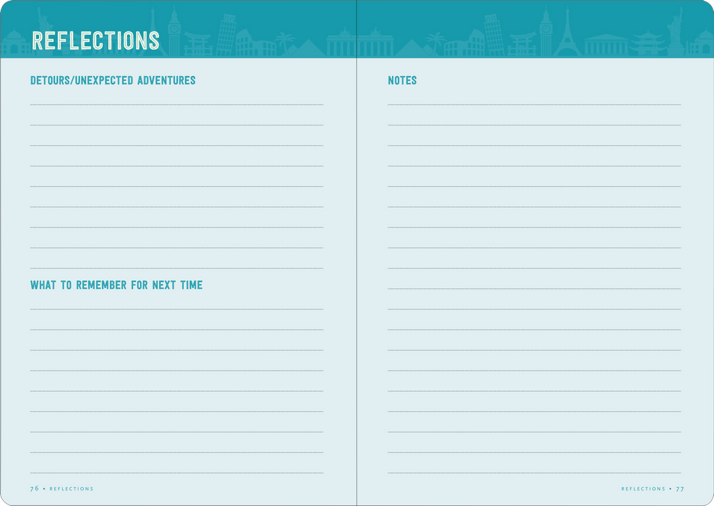 Travel Checklist Journal: A Portable Trip Planner and Diary