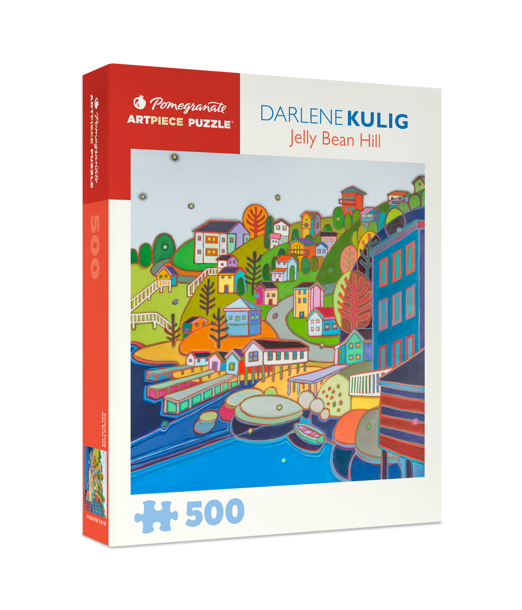 Darlene Kulig: Jelly Bean Hill 500-Piece Jigsaw Puzzle