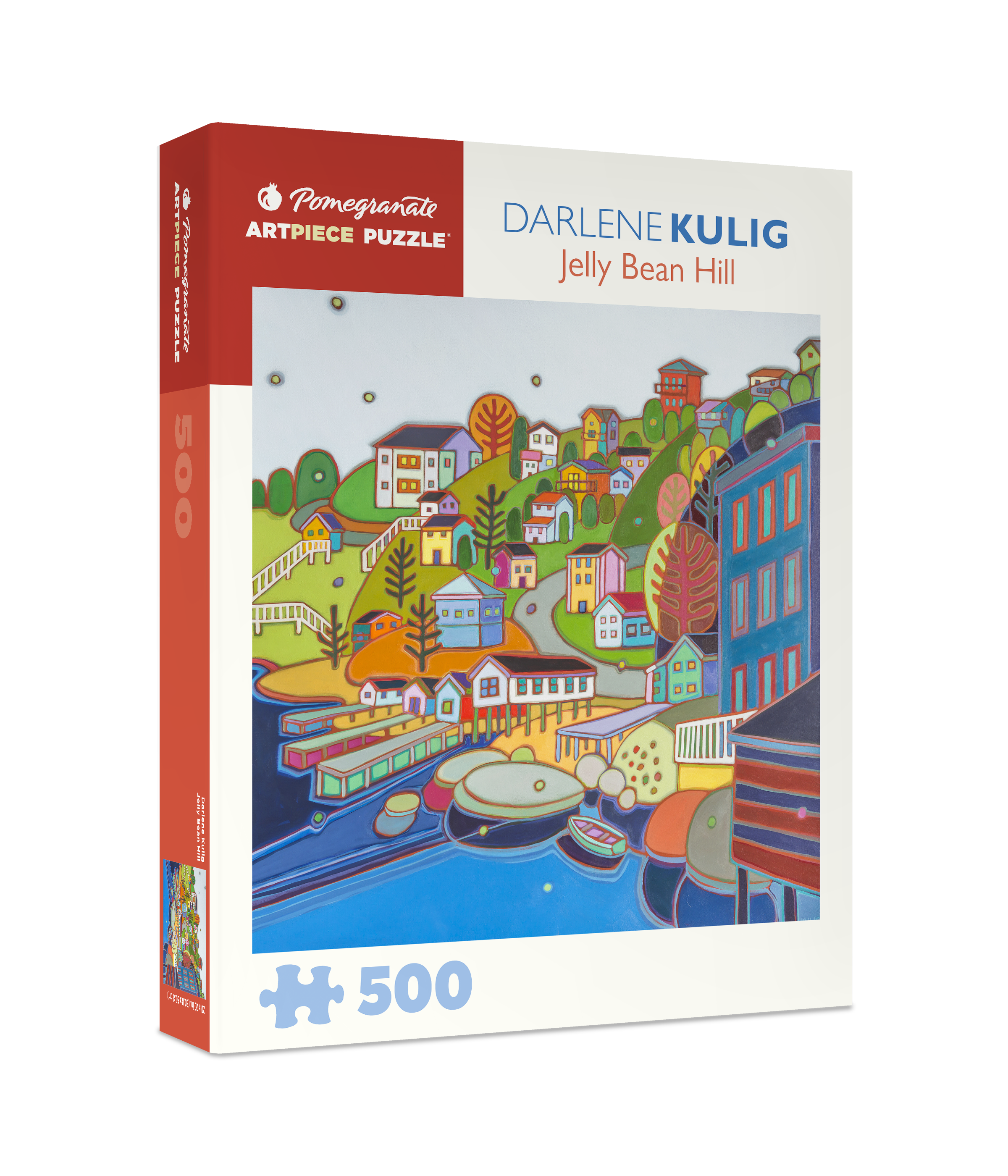 Darlene Kulig: Jelly Bean Hill 500-Piece Jigsaw Puzzle