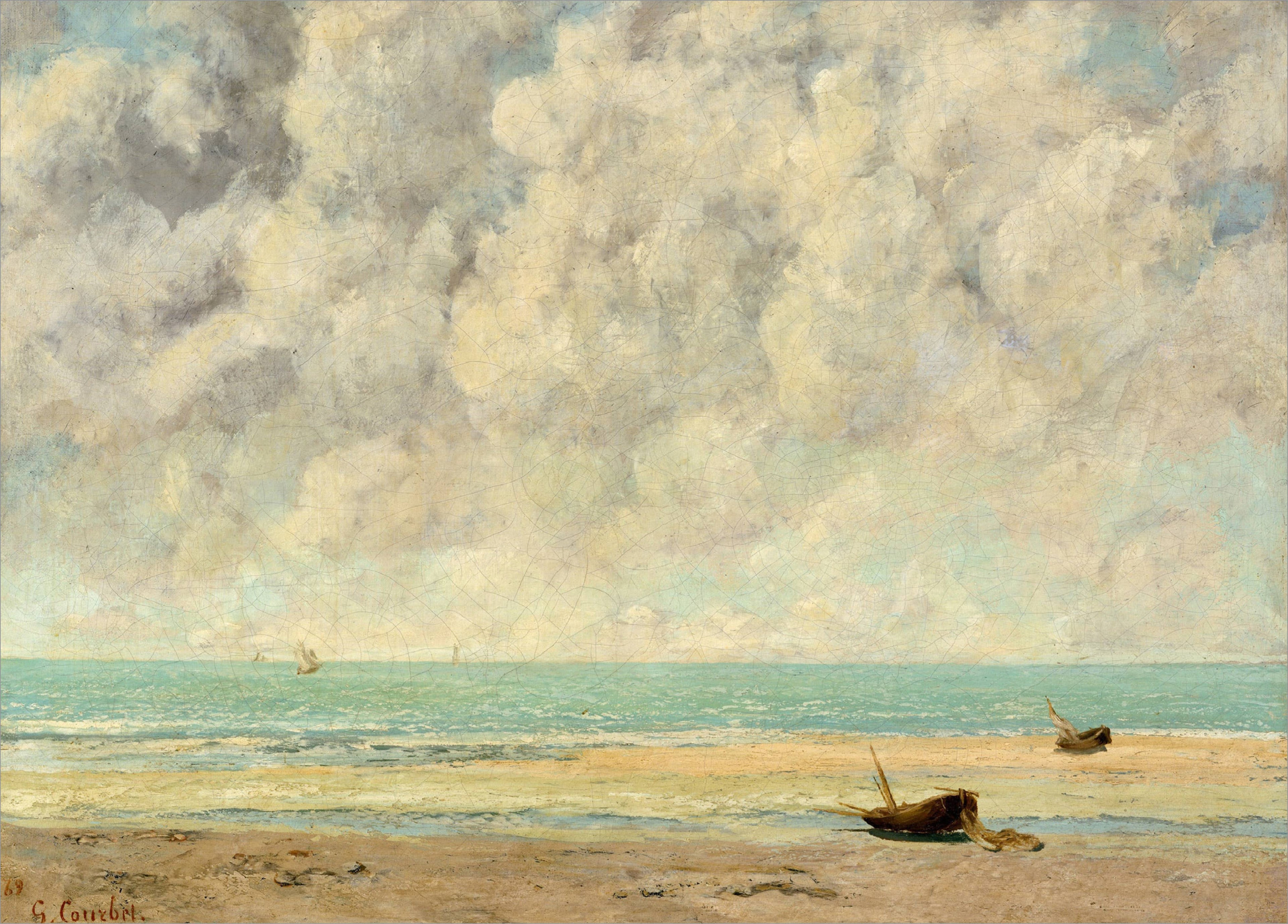 Calm Sea, 1869