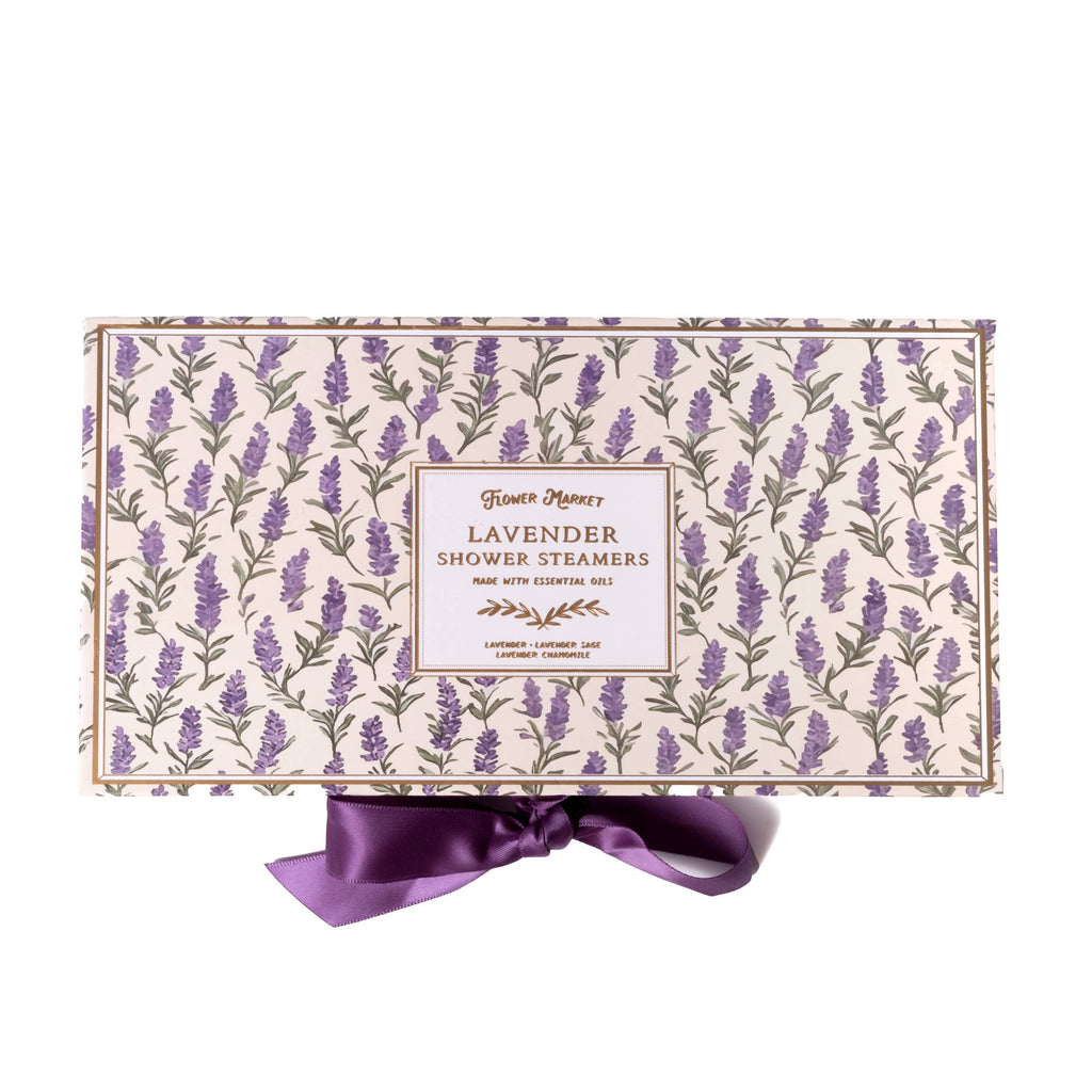 Lavender Shower Steamers 8-Pack | Spa Aromatherapy Gift Set