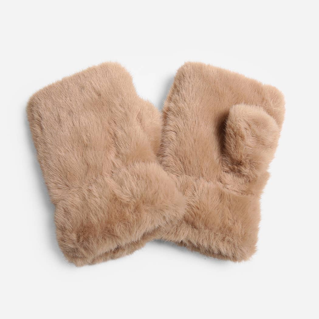 Solid Color Plain Fingerless Glove