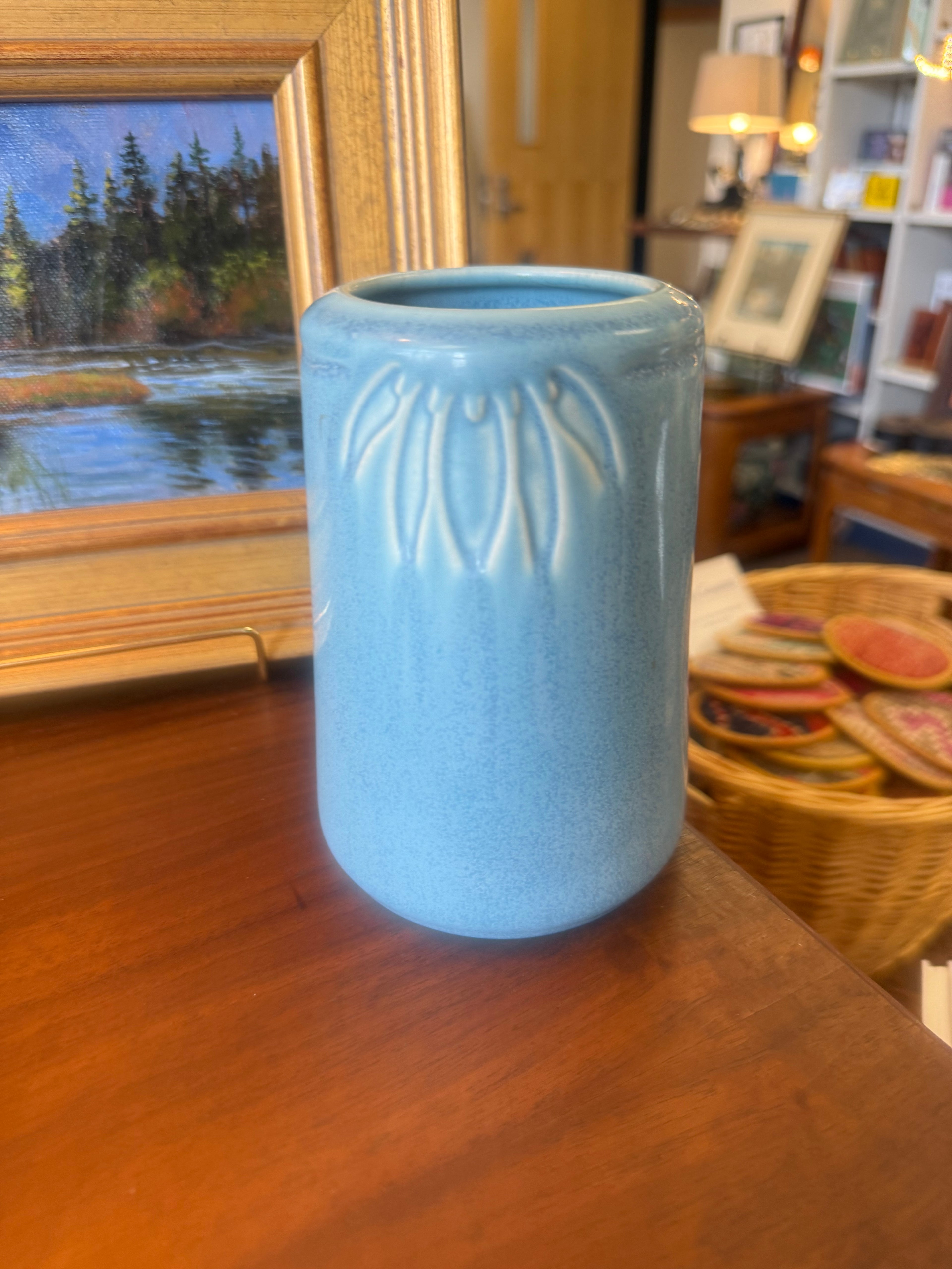 Rookwood Art Pottery Vase - Light Blue