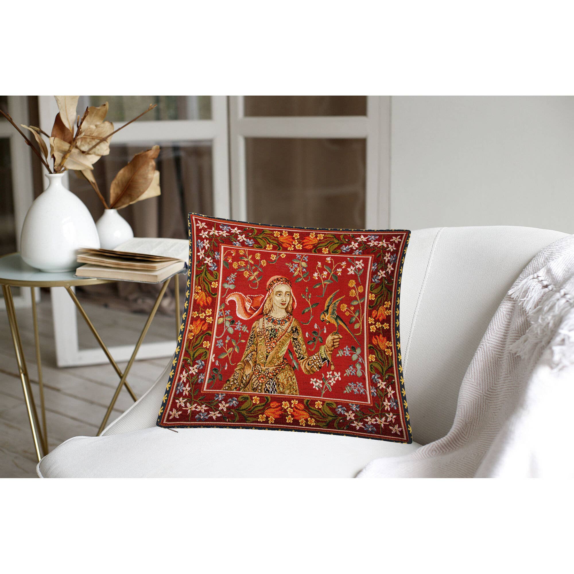 Harmony of Taste Tapestry Pillow