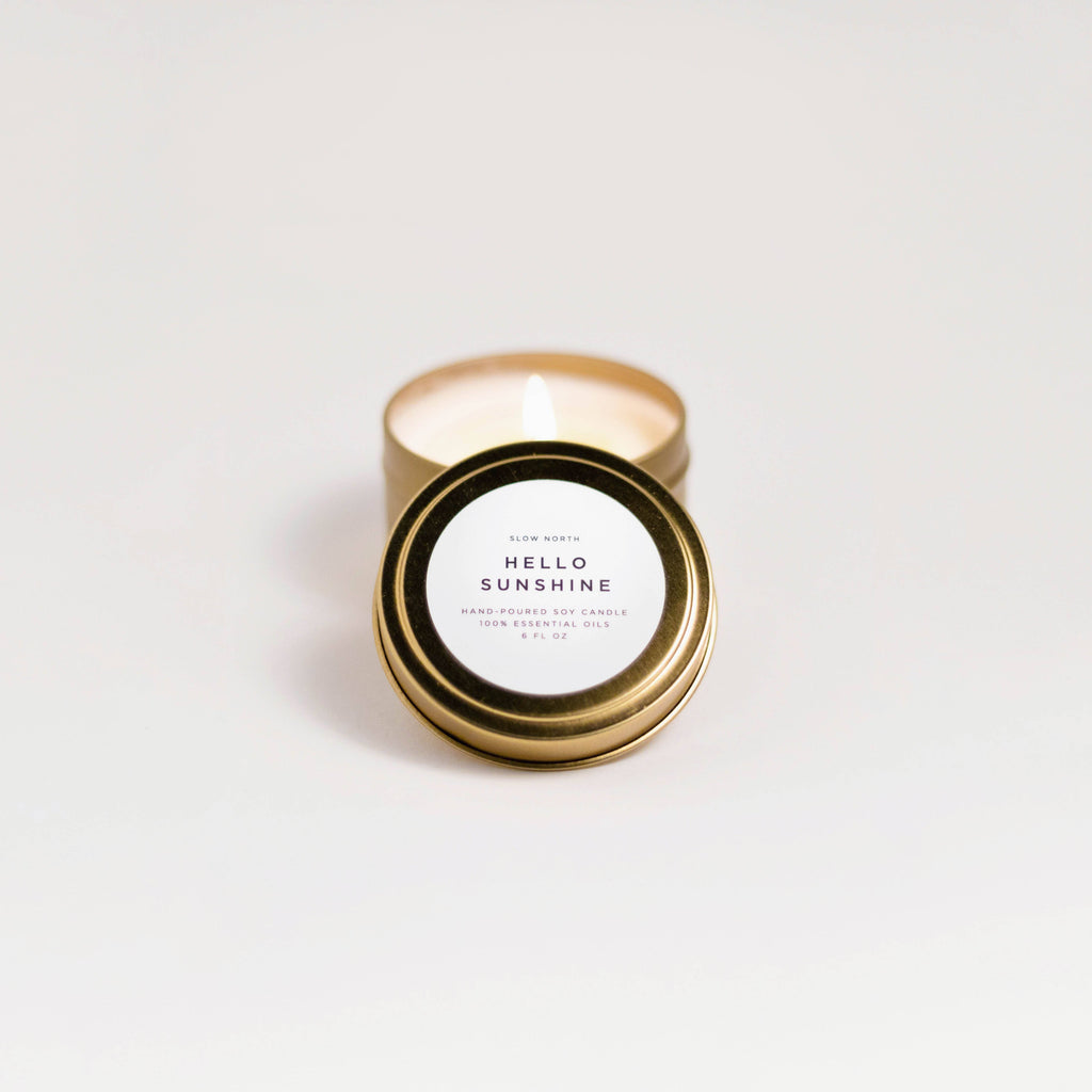 Hello Sunshine Travel Tin