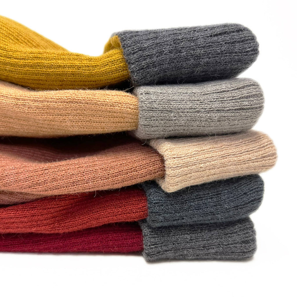 Beanie - Rev Rib - Terracotta