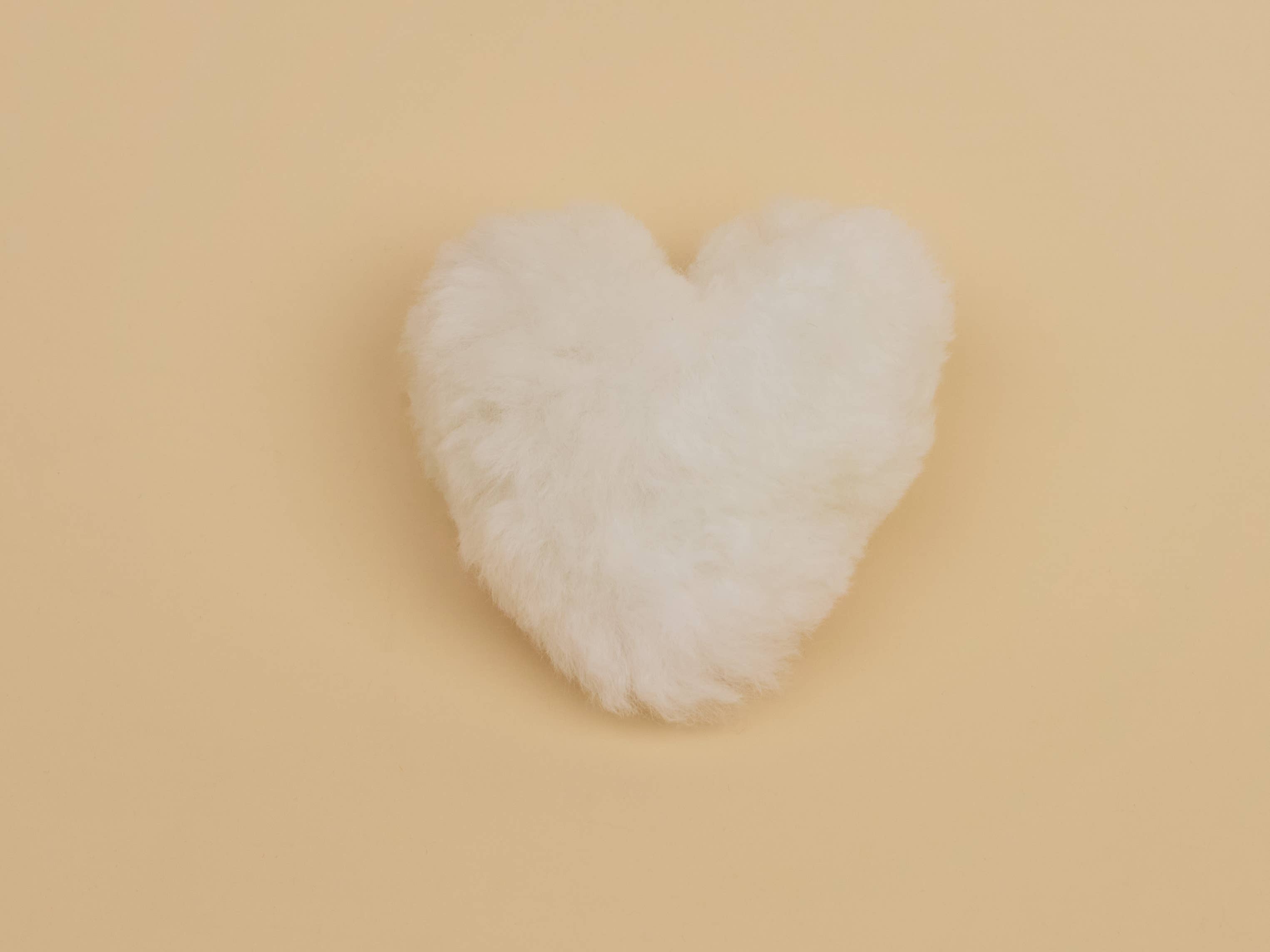 Alpaca Heart Keychain