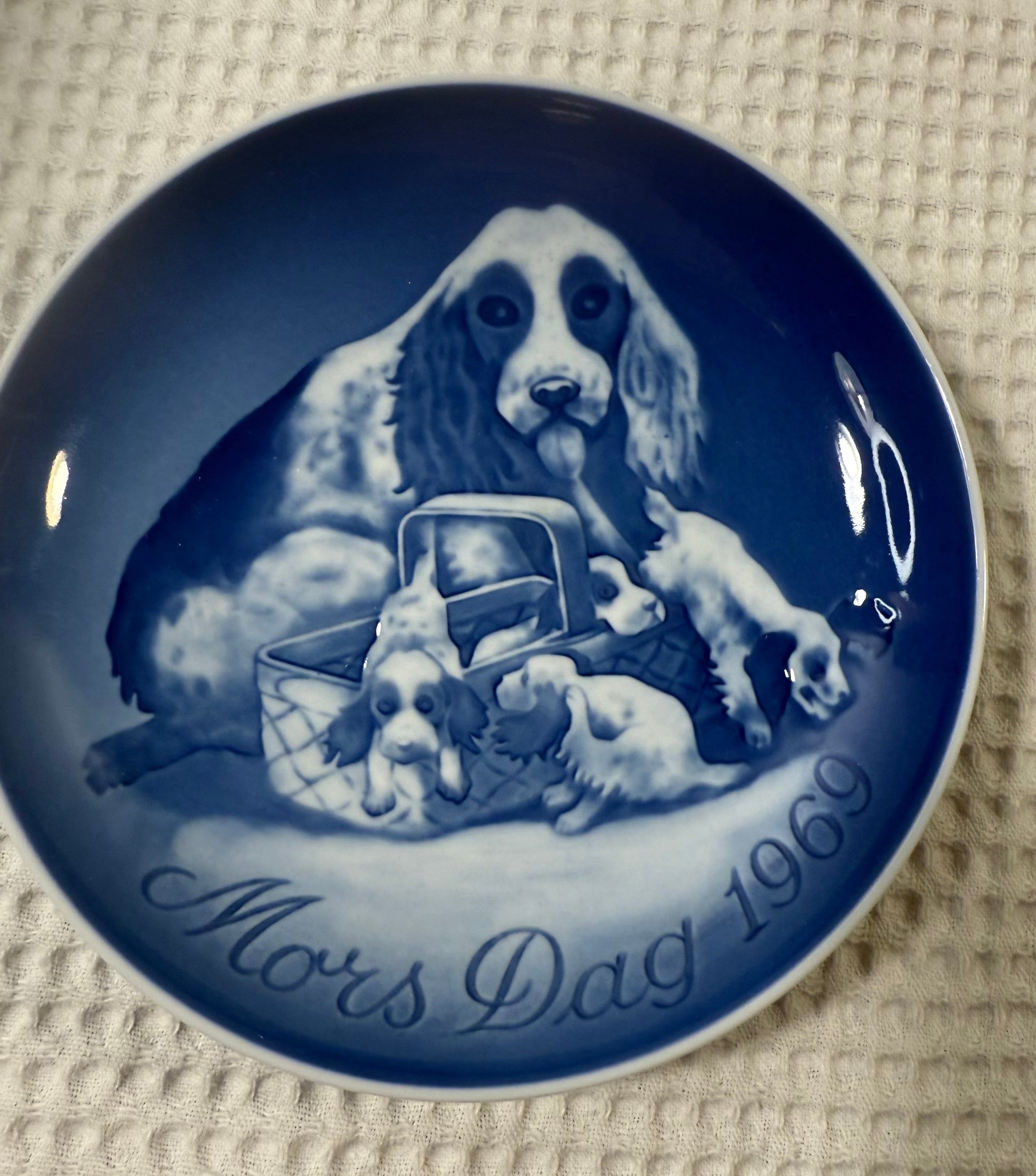 Danish Mothers Day Plate - 1969