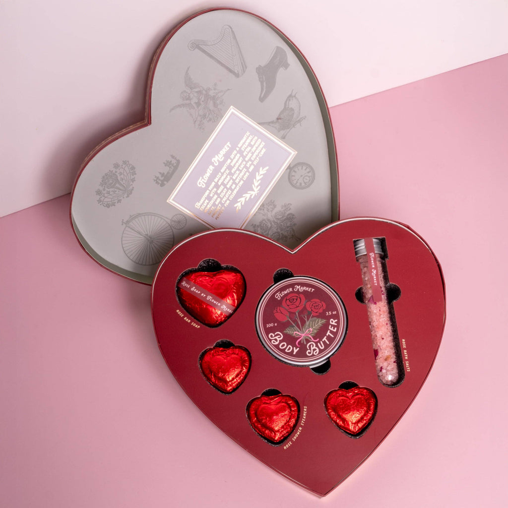 Rose-Infused Body Care Set