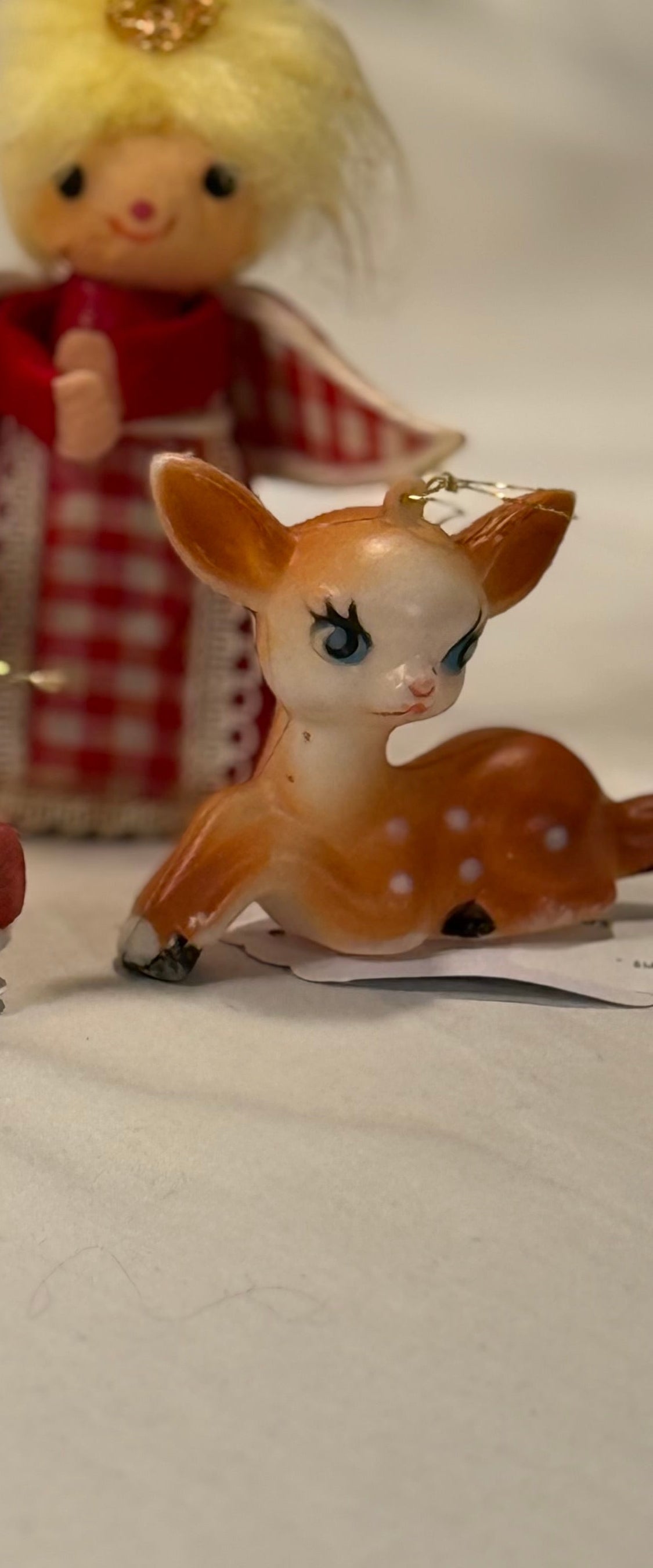 Vintage Deer Ornament