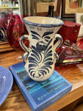 Blue & White Spanish Vase