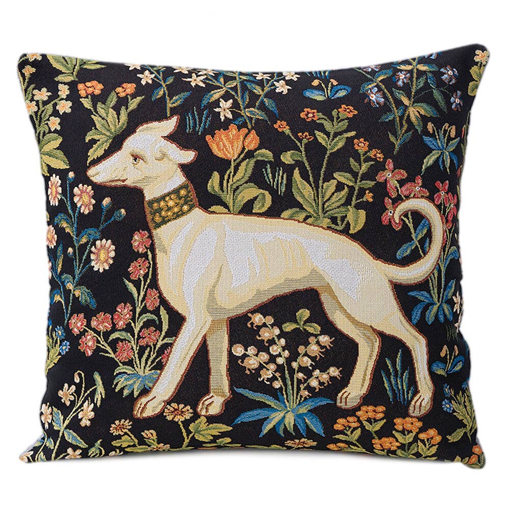 Dog Tapestry Pillow