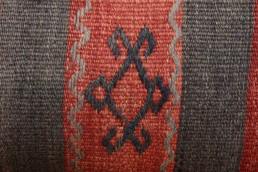 Vintage Turkish Kilim Lumbar Pillow