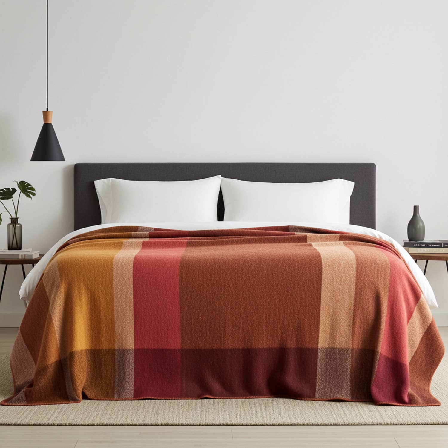 Alpaca Throw Blanket - Amber