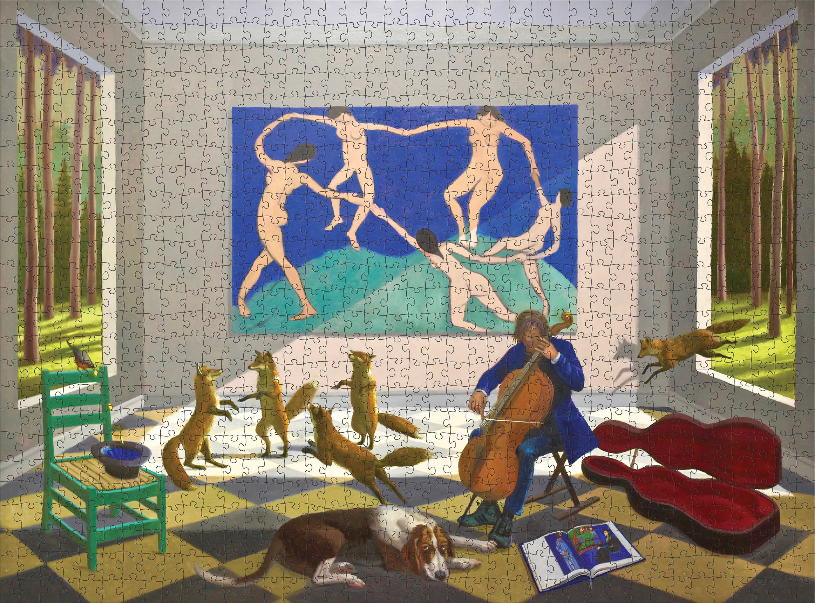 Kathryn Freeman: Dance 1000-Piece Jigsaw Puzzle