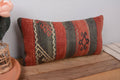 Vintage Turkish Kilim Lumbar Pillow