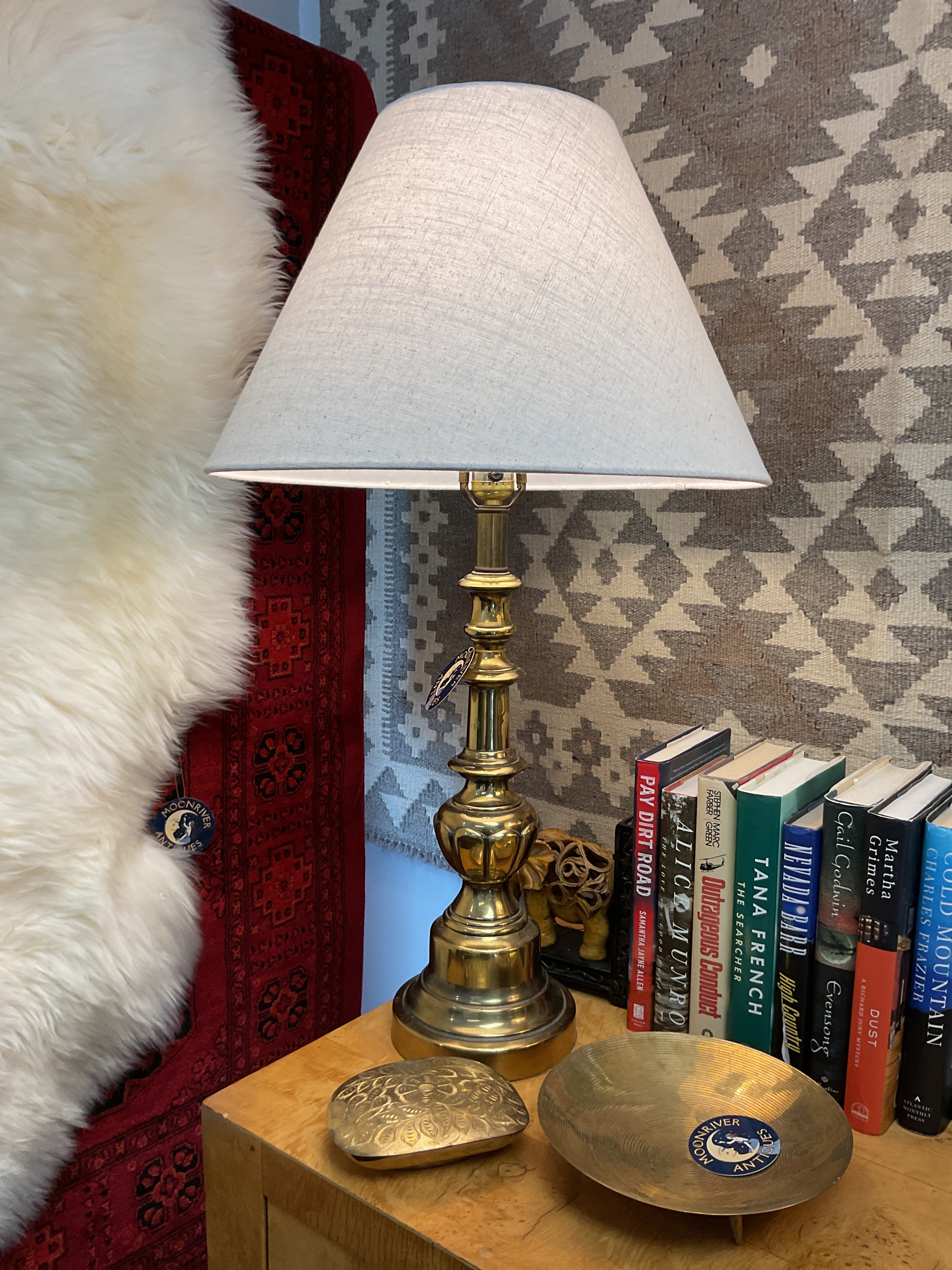 Vintage Brass Table Lamp