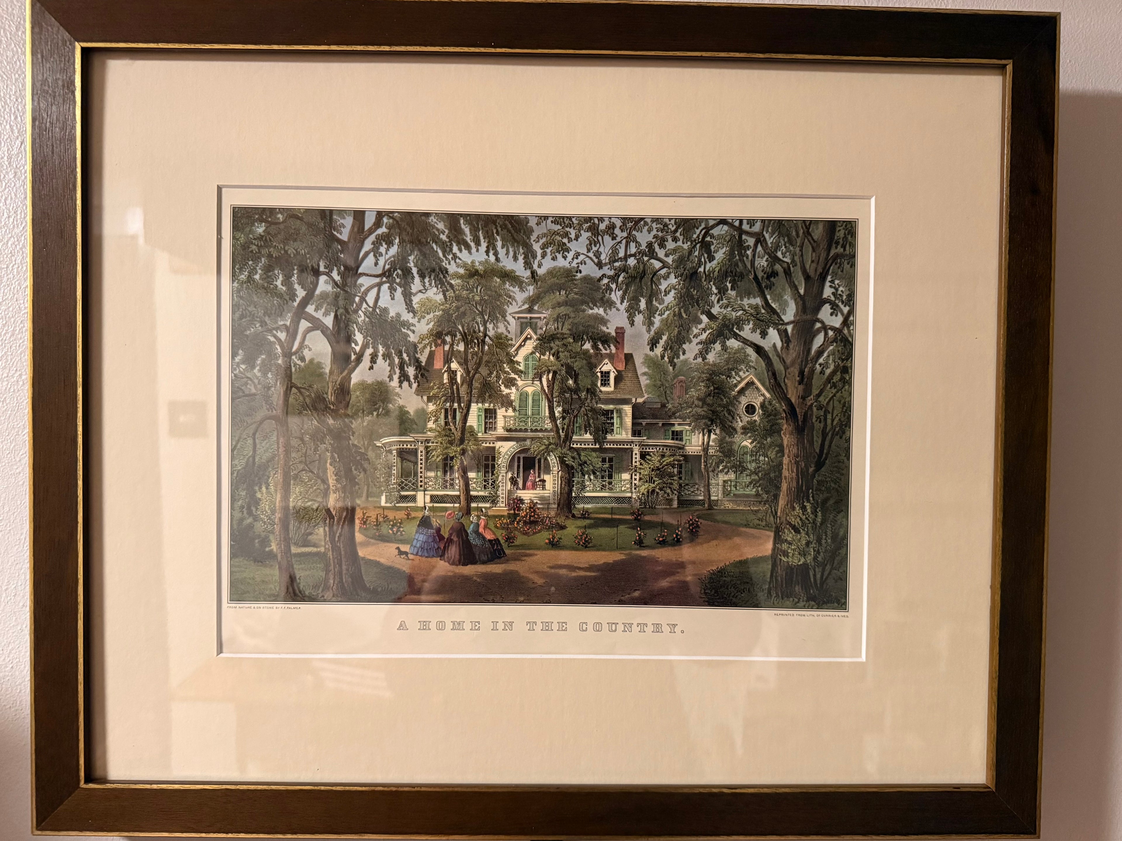 A Home in the Country - Fanny Palmer