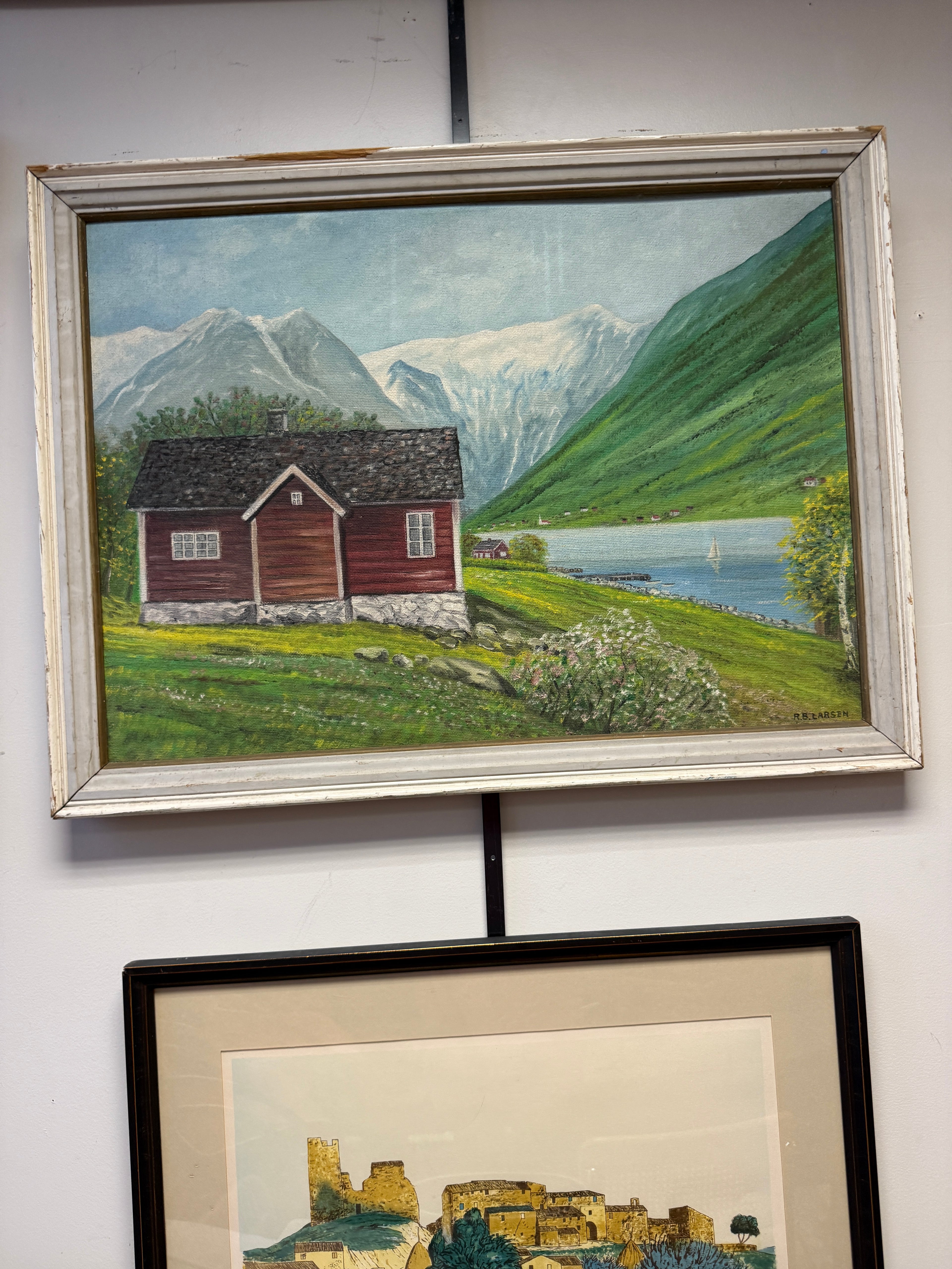 Norway Painting by R.B. Larsen