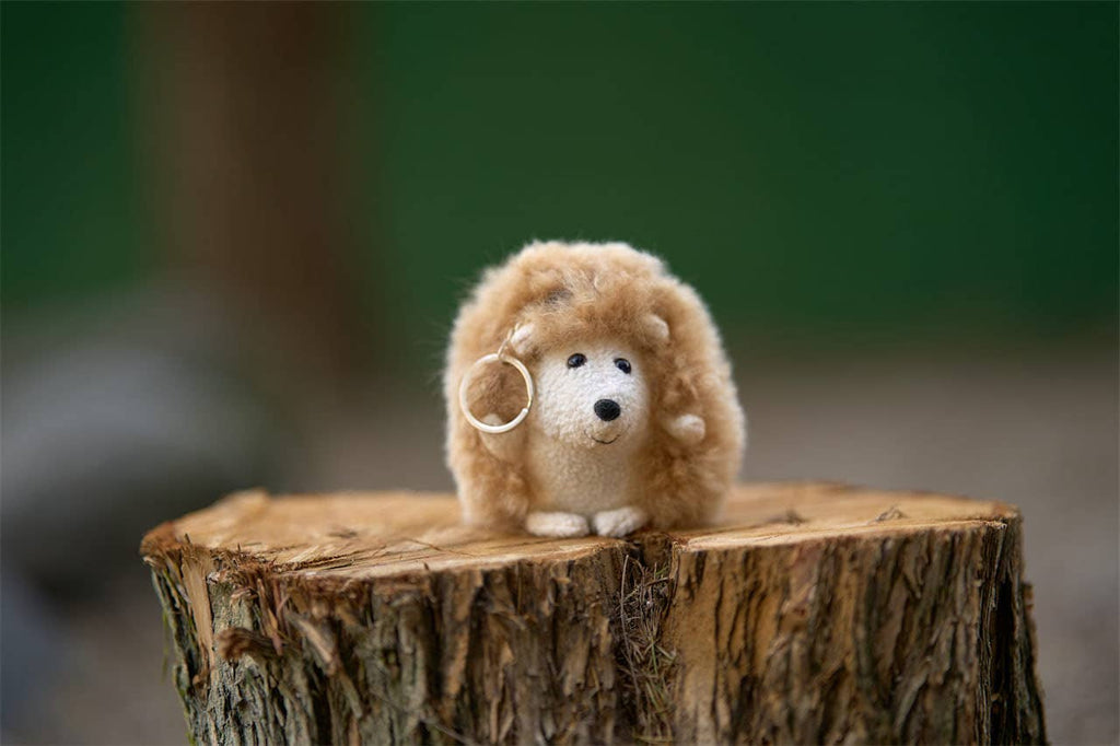 Porcupine Keychain