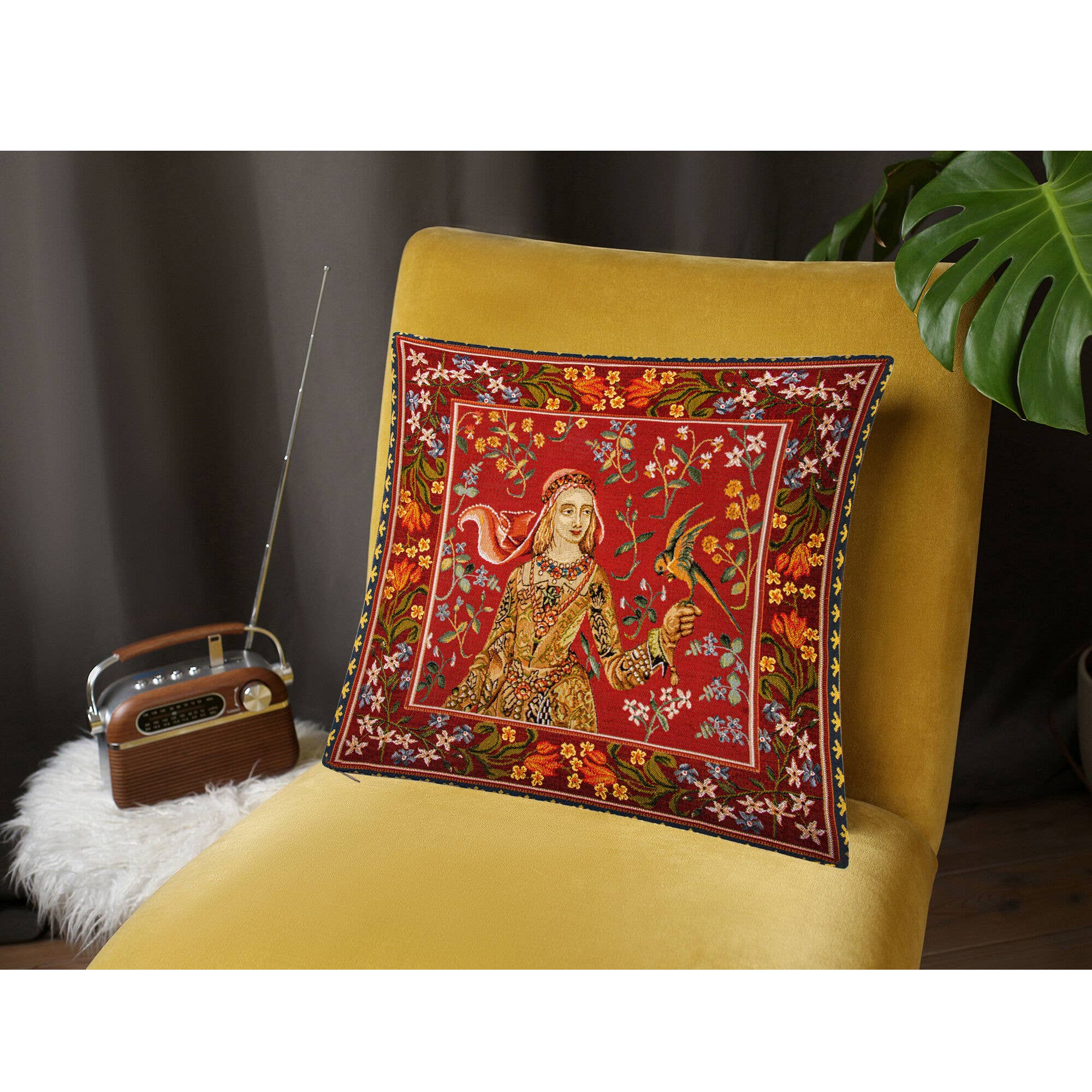Harmony of Taste Tapestry Pillow