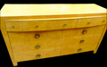 Art Deco Burl Wood Dresser -