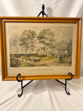 Currier & Ives ‘A New England Home’