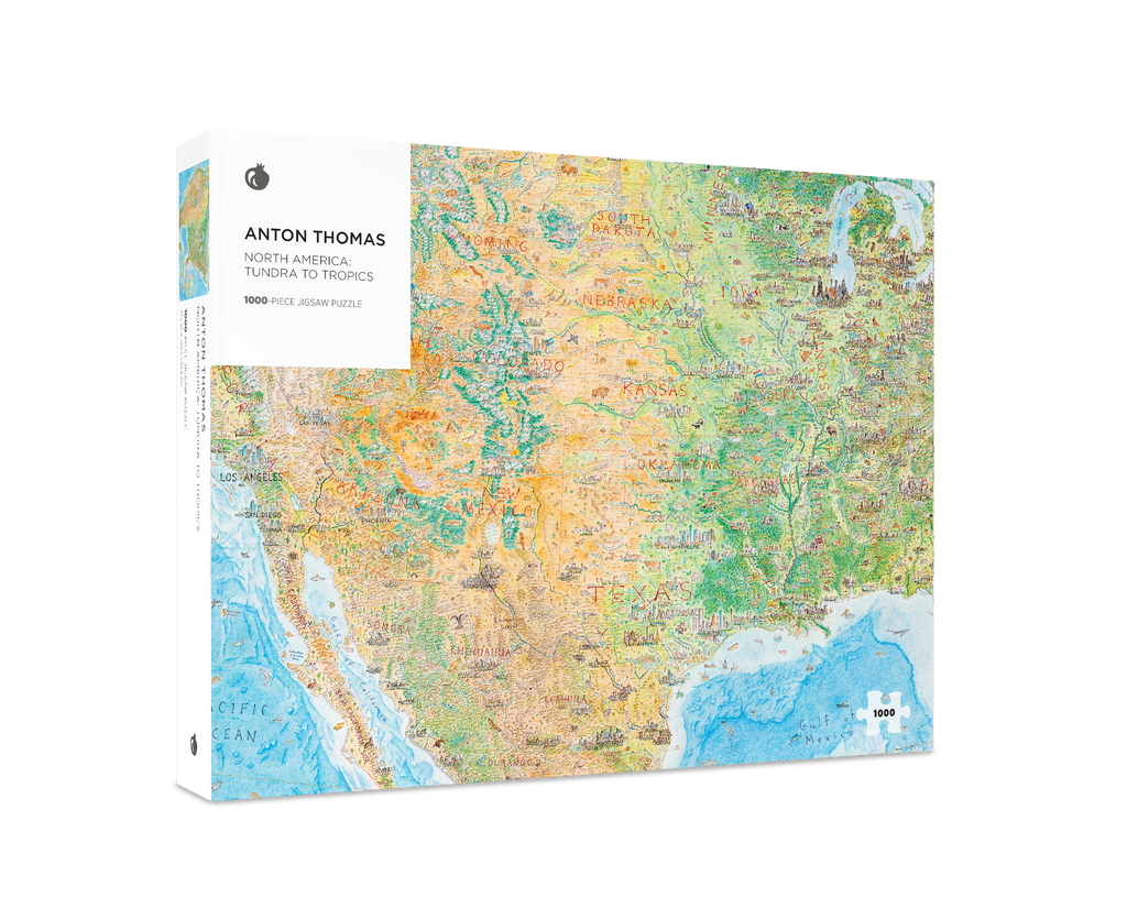 Anton Thomas: North America: Tundra to Tropics 1000-Piece Jigsaw Puzzle