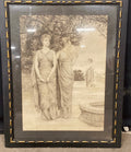 Framed Decorative Print Classical Women