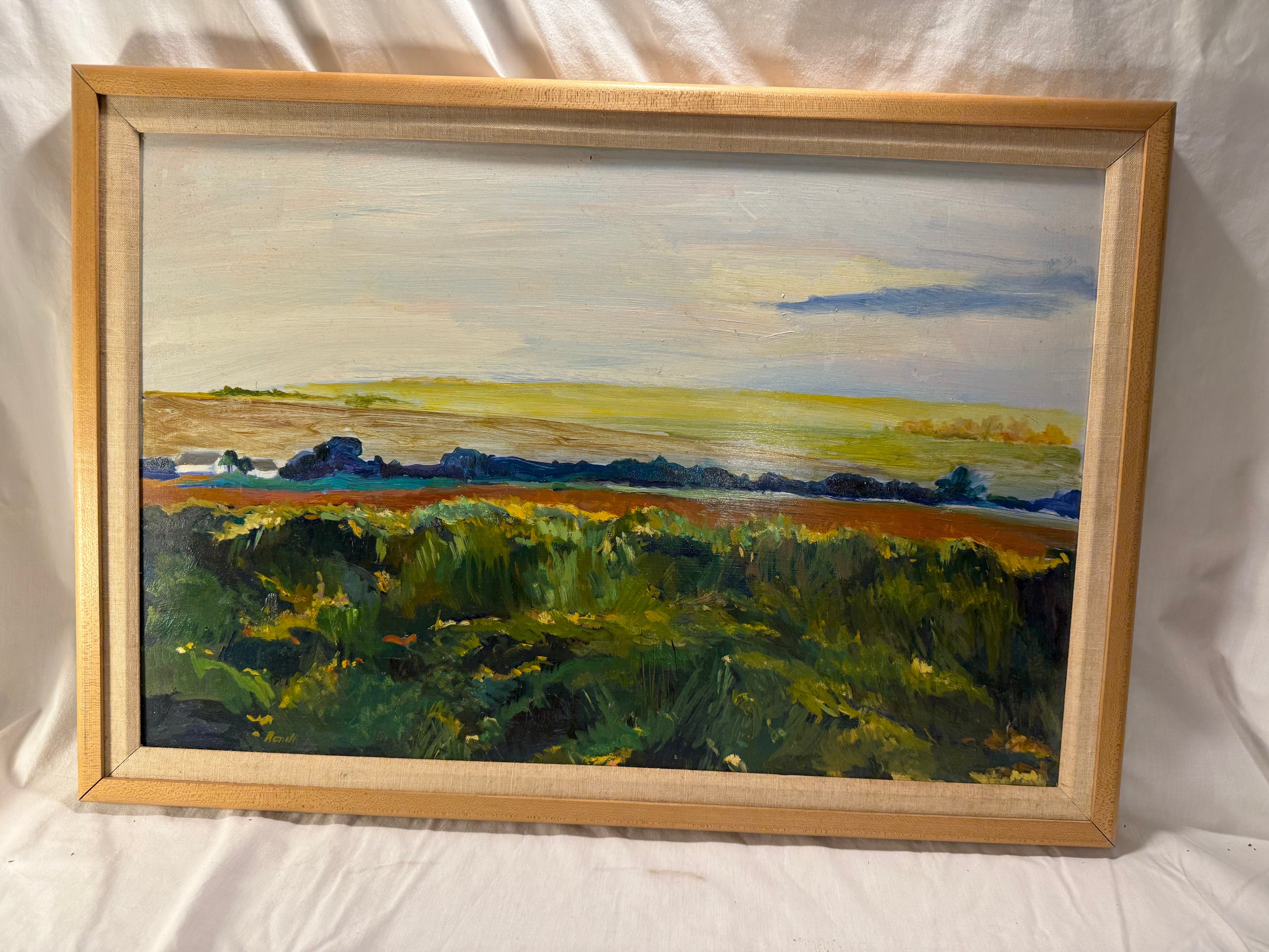 Open Landscape
Oil on board, signed