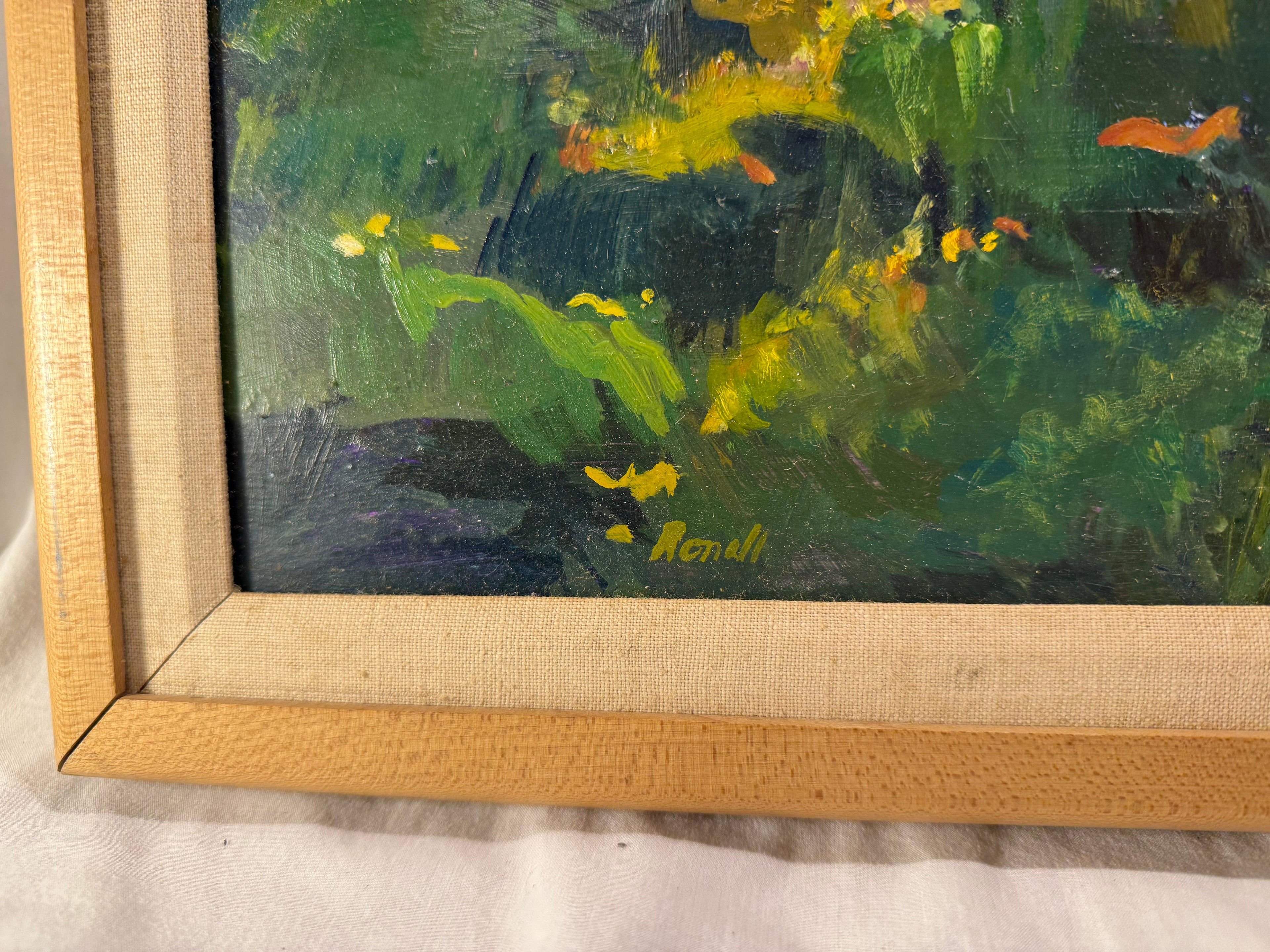 Open Landscape
Oil on board, signed